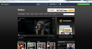 WordPress Video Theme No.1- Video