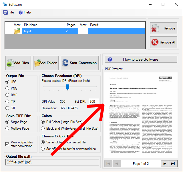 How to Easily Convert a PDF to JPG