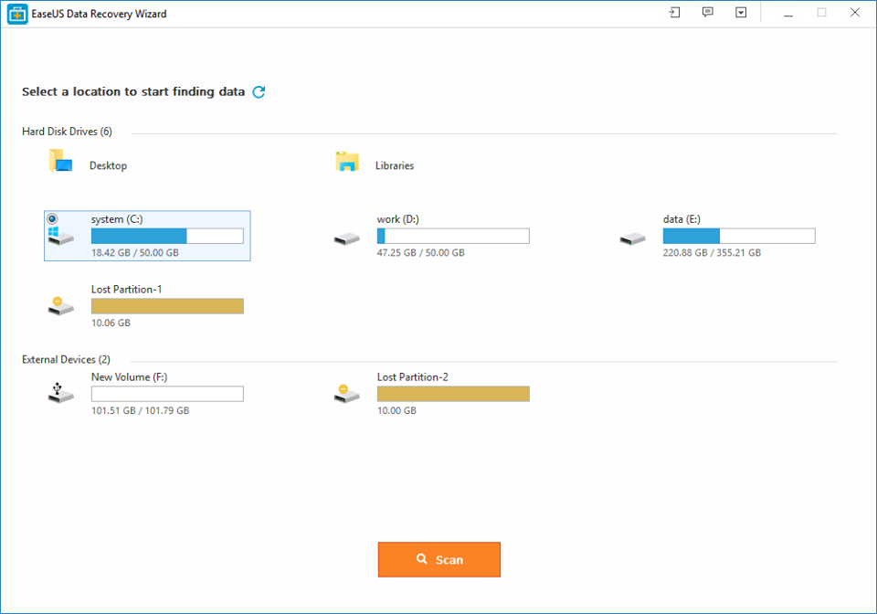 EaseUS Data Recovery Wizard – Software for Data Recovery