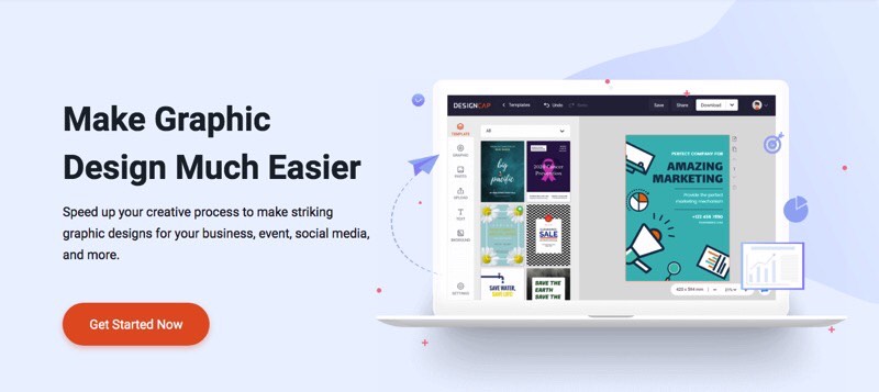 Create Infographic, Presentations or Advertisements Easily with DesignCap